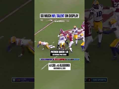 2019 LSU vs. Bama was packed with NFL talent 😮💨