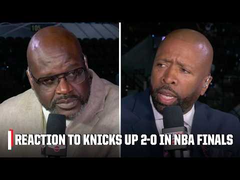 The Inside Guys react to Knicks-Spurs NBA Finals Game 2 🔥 | Inside The NBA