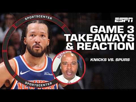 QRich’s Game 3 takeaways: Wemby’s turnover and the Knicks’ dominance | SportsCenter