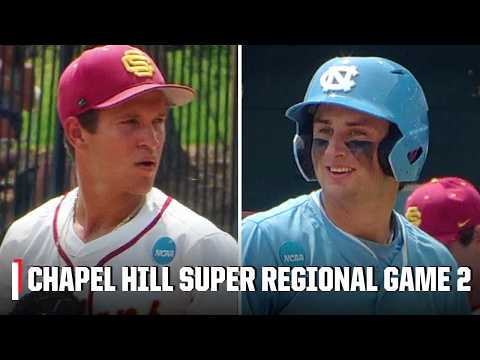 North Carolina Tar Heels vs. USC Trojans | Chapel Hill Regional Highlights | ESPN CBB