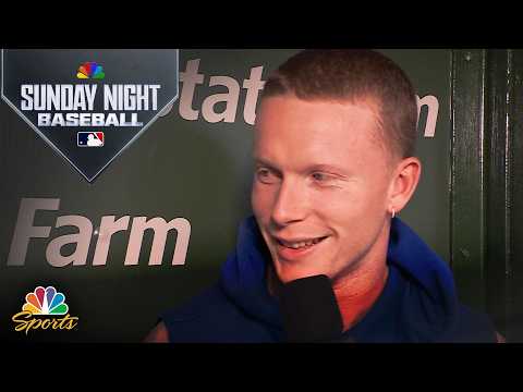 Cubs’ star Pete Crow-Armstrong ‘maximizing’ his authenticity | Sunday Night Baseball | MLB on NBC