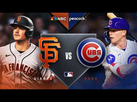 San Francisco Giants vs. Chicago Cubs | SUNDAY NIGHT BASEBALL HIGHLIGHTS | MLB on NBC | 6/7/26