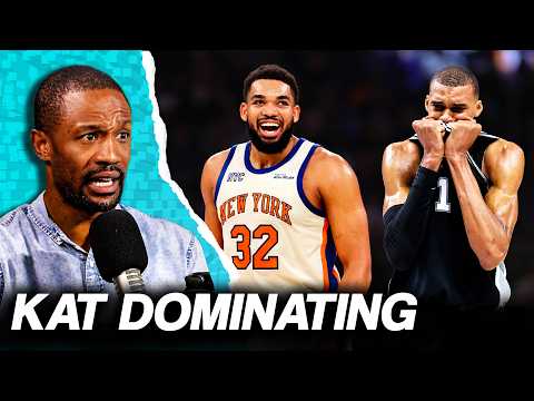 Wemby isn’t choking… KAT & the Knicks are just better | The Domonique Foxworth Show