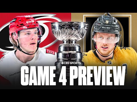 Hurricanes vs. Golden Knights Game 4 Preview 🏆 | NHL Stanley Cup Final Predictions & Pick to Win