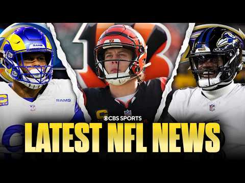 Latest NFL News: Bengals restructure Joe Burrow’s contract | Will Aaron Donald actually un-retire? 🤔