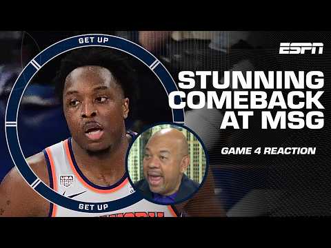 Michael Wilbon calls Game 4 the most ‘STUNNING GAME’ he’s EVER SEEN 😱 | Get Up