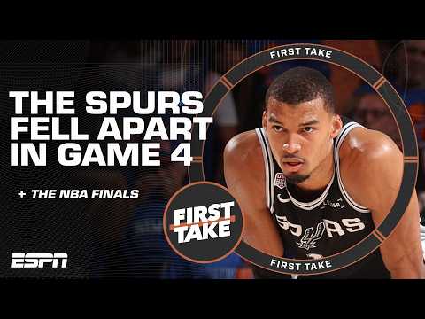 Stephen A. calls the Spurs’ performance a ‘STRAIGHT CHOKE JOB!’ 😬 | First Take