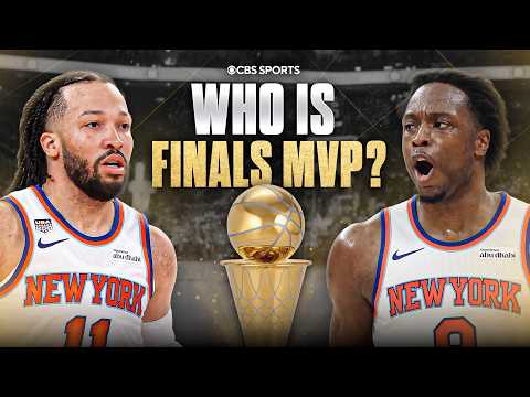 Did OG Anunoby just steal Finals MVP From Jalen Brunson? 👀