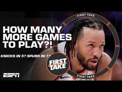 What is MORE LIKELY: Knicks winning Game 5 or Spurs forcing Game 7? ๐ | First Take
