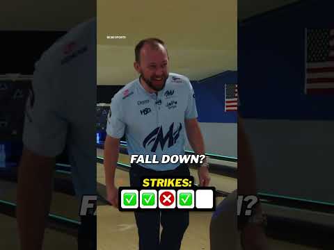 EJ Tackett bowls without wearing his glasses #bowling