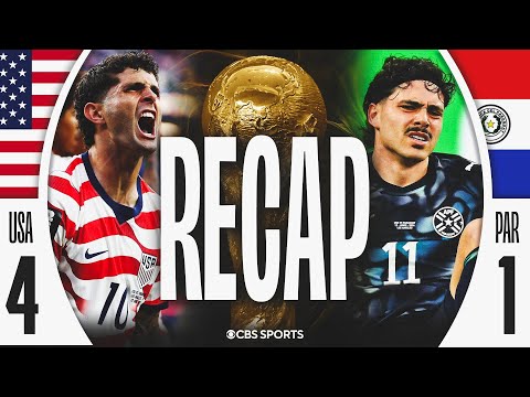 2026 FIFA World Cup: USA destroys Paraguay in opening match | Game Recap