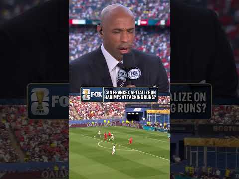 Prior to the match, Thierry Henry showed us how France could capitalize on Hakimi’s attacking runs