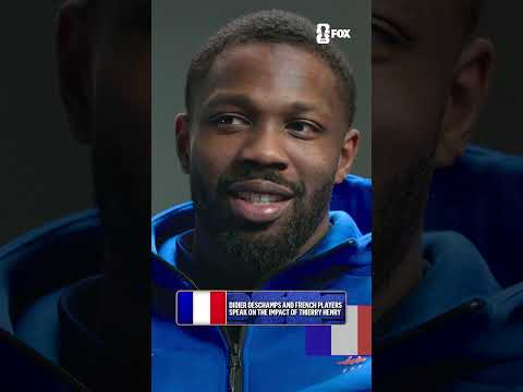 Thierry Henry reacted to messages from members of the French national team