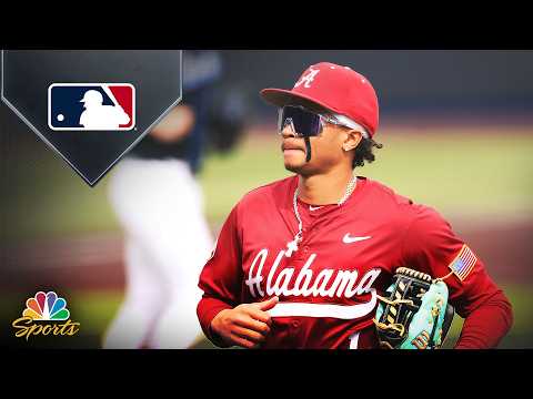 MLB draft prospect Justin Lebron aims to ‘leave a legacy’ | MLB Road to the Show | MLB on NBC