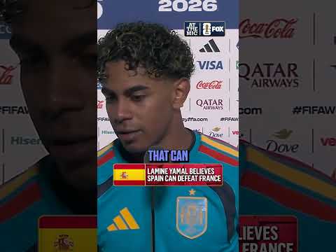 Lamine Yamal is feeling confident going into Spain’s matchup against France
