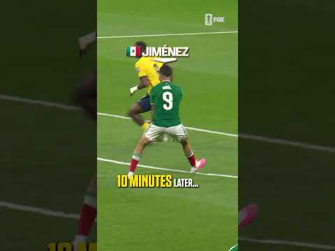 Raúl Jiménez answered right back.
