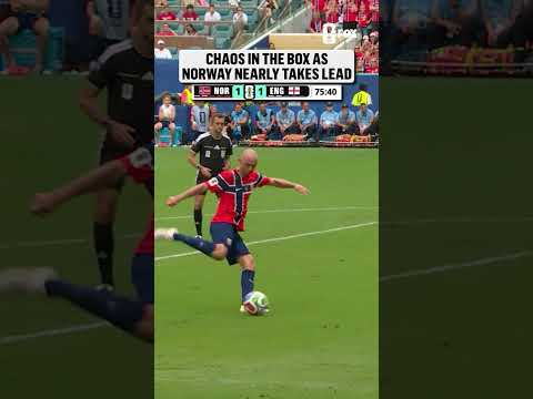 A chaotic sequence as Norway can’t find the go-ahead goal!