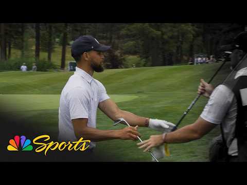 Grab your tissues 🥹 Steph Curry delivers moment young fans will never forget | ACC | NBC Sports