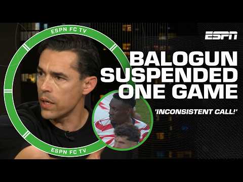 RED CARD CONTROVERSY 😦 Folarin Balogun’s red card has Herculez Gomez LIVID | ESPN FC