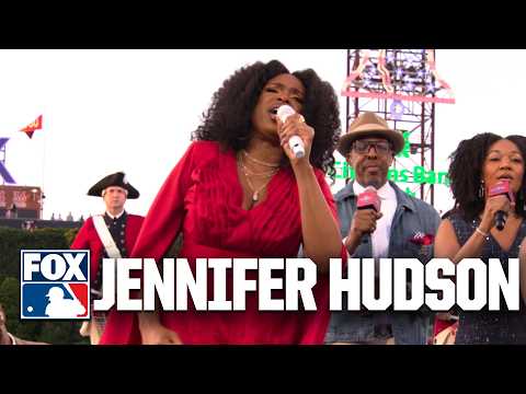 Jennifer Hudson Performs ‘America The Beautiful’ At 2026 MLB All-Star Game
