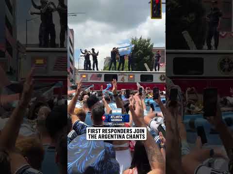 First responders are loving the Argentine energy in Atlanta