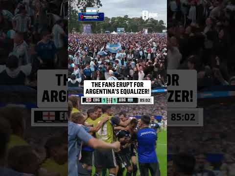 BUENOS AIRES IS LOVING THE FINISH FROM ENZO FERNÁNDEZ