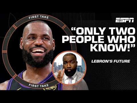 Perk says there’s ‘only two people’ who know where LeBron is heading to next 👀 | First Take