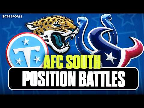Top position battles to watch in AFC South training camps