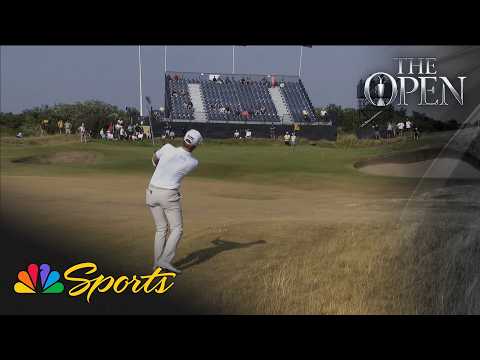 Ryan Gerard recovers from a rare shank to save par | 154th Open Championship | NBC Sports