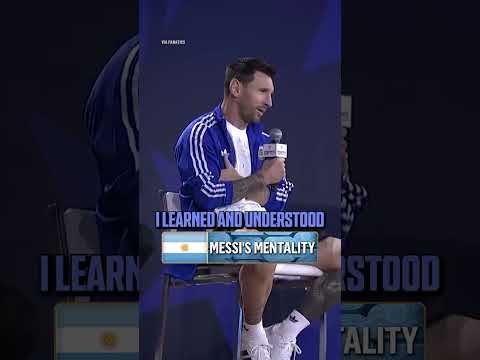 Lionel Messi gets honest about winning, losing, and growing