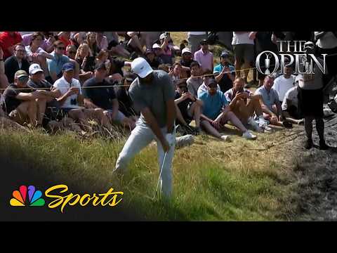 Scottie Scheffler sets himself up with PERFECT shot | The 154th Open Championship | NBC Sports