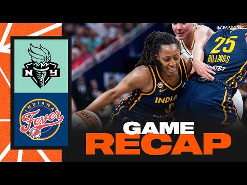 Kelsey Mitchell’s 33-point night leads Fever past Liberty | WNBA Recap