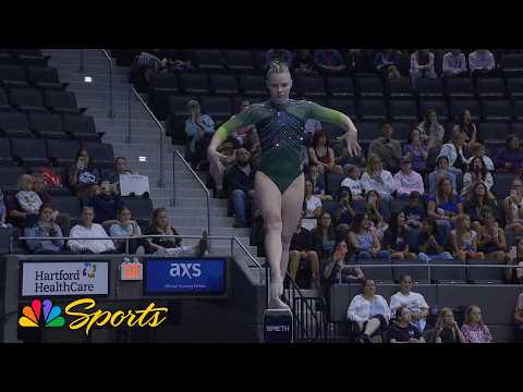 Olympian Jade Carey STRONG in elite gymnastics return at U.S. Classic, finishing 2nd | NBC Sports