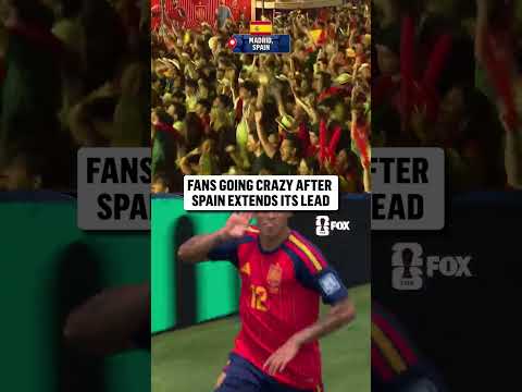 Celebrations continue in Madrid after Spain’s second goal against Austria!
