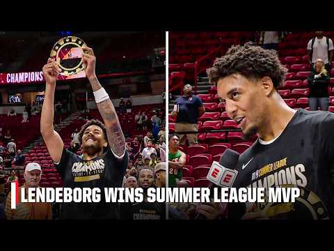 Yaxel Lendeborg drops 21 PTS & wins NBA Summer League MVP for the Warriors 🏆 | NBA on ESPN