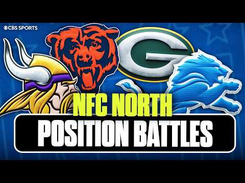 Top position battles to watch in NFC North training camps