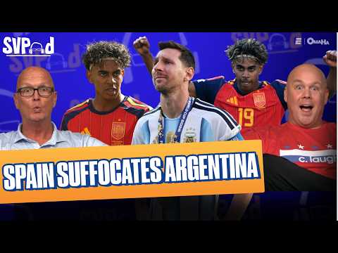 Spain SUFFOCATES Argentina, Ryan Fox Swipes Open Championship & Bryson DeChambeau DRAMA | SVPod