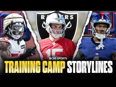 NFL Training Camp Storylines: Expectations for Fernando Mendoza, Malik Nabers’ update & MORE ✅