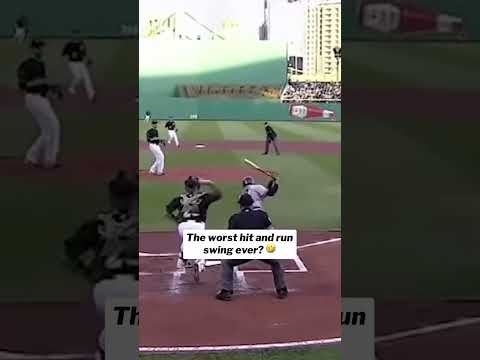 Ball was already in the glove when he swung 🤣 #mlb #pablosandoval #giantsbaseball