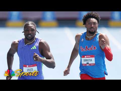 Noah Lyles SURGES for heat win to reach 200m finals at nationals | NBC Sports