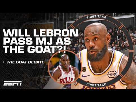 Charles Barkley says LeBron James SURPASSES MJ as the GOAT IF WHAT happens?! | First Take