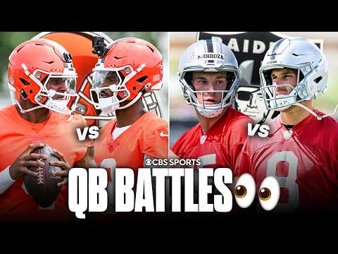 QB battles to watch at NFL training camps: Mendoza vs Cousins, Watson vs Sanders, Murray vs McCarthy
