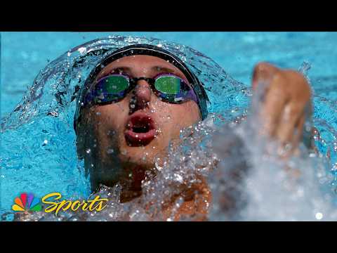 David King crowns himself champion in men’s 200m backstroke at swimming nationals | NBC Sports