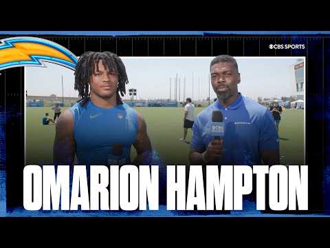 Omarion Hampton discusses offseason growth, shares expectations for next season