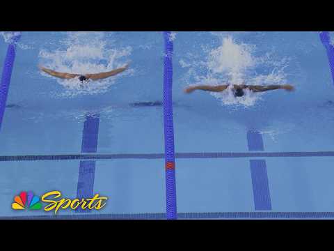 Ilya Kharun out-touches Caeleb Dressel for men’s 100m butterfly victory at nationals | NBC Sports