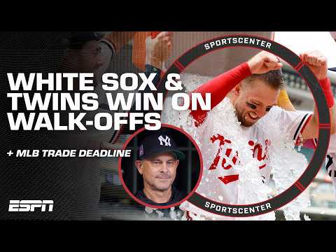 EPIC walk-off GRAND SLAM‼️ + Who should Yankees target at MLB trade deadline? | SportsCenter