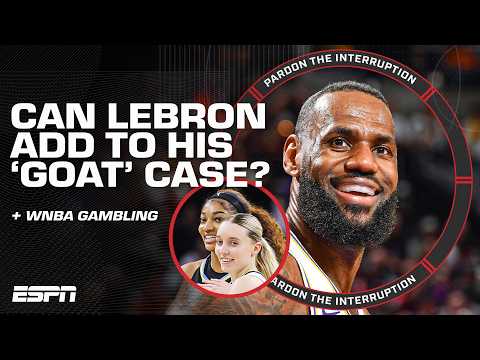 Would LeBron surpass Jordan as the GOAT if he wins a title in Philly? + WNBA gambling decision | PTI