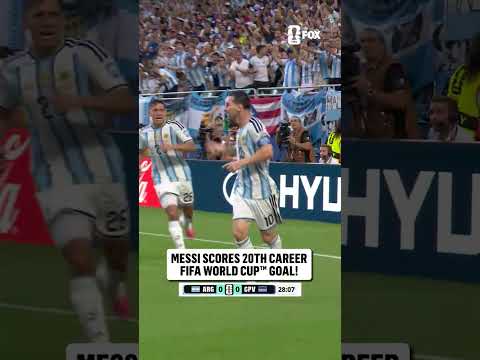 MESSI GOOOAAL TO GIVE ARGENTINA THE LEAD