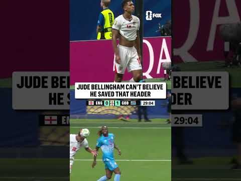 Jude Bellingham thought this one was headed into the back of the net