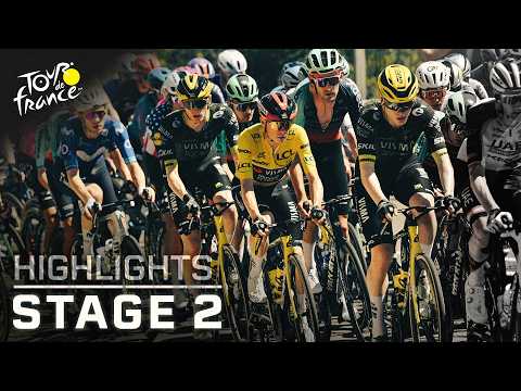 Tour de France 2026, Stage 2 | EXTENDED HIGHLIGHTS | 7/5/2026 | Cycling on NBC Sports